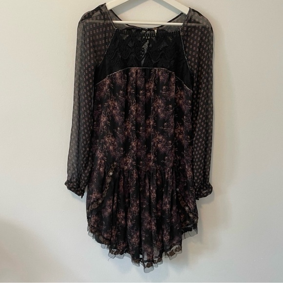 Free People Elsie Midnight Garden Dress - Picture 12 of 12